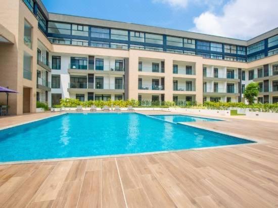 Embassy Gardens Luxury Apartments Άκρα Εξωτερικό φωτογραφία